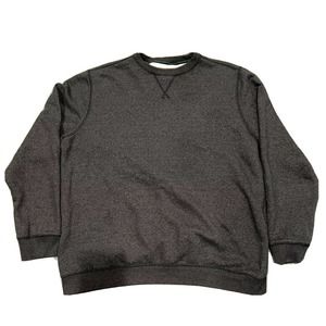 G.H. Bass & Co Mens Large Dark Gray Crew Neck